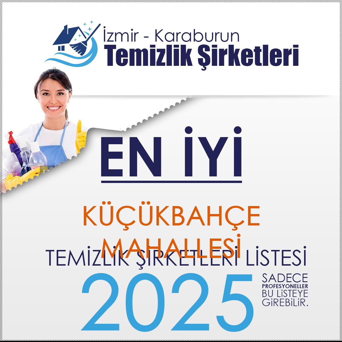 Karaburun Küçükbahçe Mahallesi En İyi Temizlik Şirketi