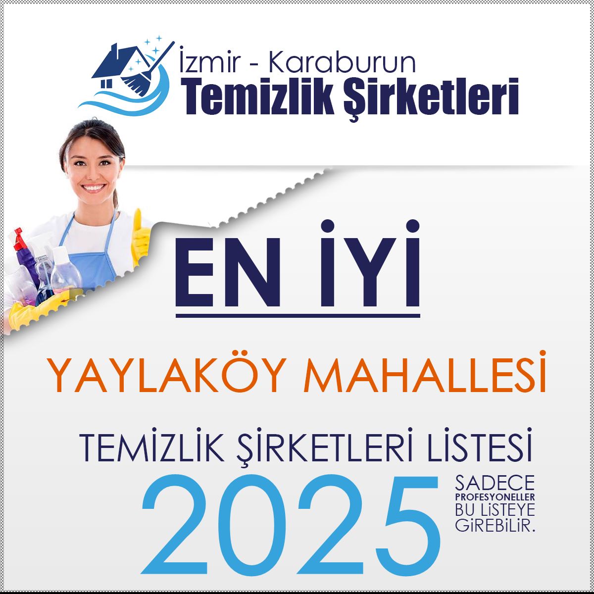 Karaburun Yaylaköy Mahallesi En İyi Temizlik Şirketi